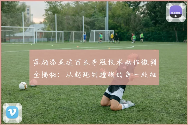 苏炳添亚运百米夺冠技术动作微调全揭秘:从起跑到撞线的每一处细节改变