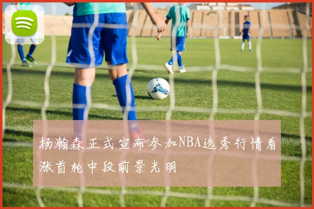杨瀚森正式宣布参加NBA选秀行情看涨首轮中段前景光明